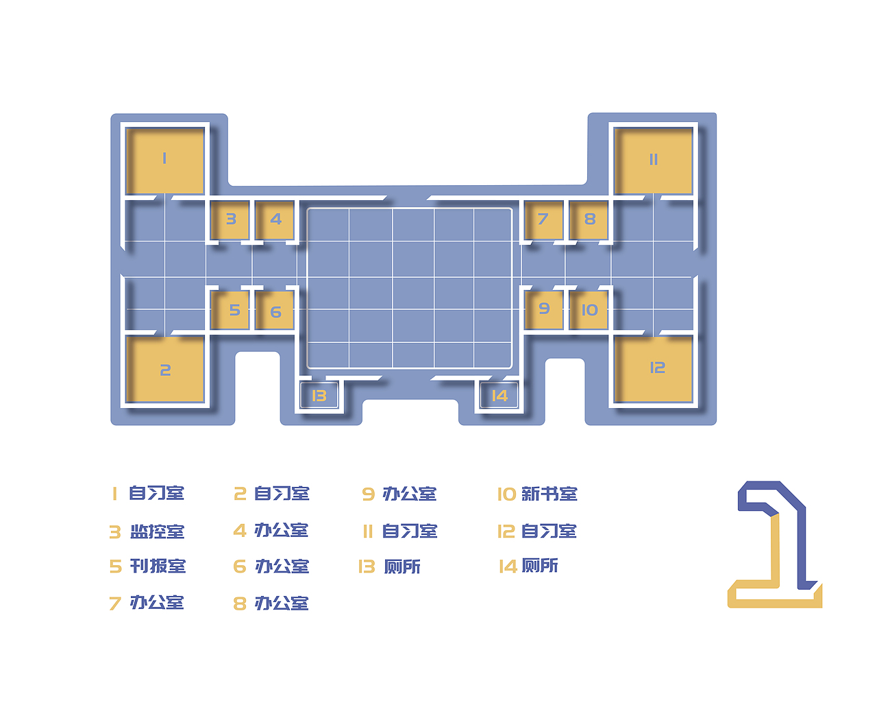 图书馆视觉导视系统（图ZMzIwNjk4NjE2） - 商业空间设计 - 站酷设计师为怡原创素材 - 站酷ZCOOL