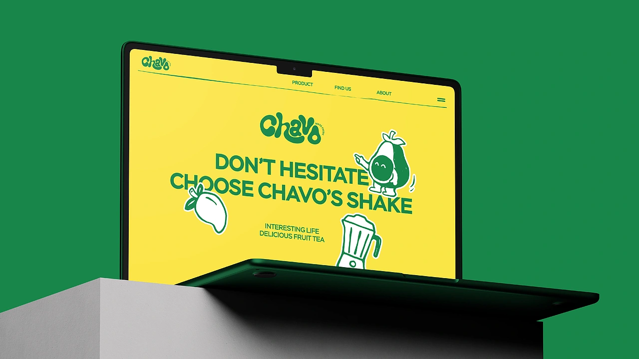 新加坡果茶Chavo品牌设计｜Made Fresh！