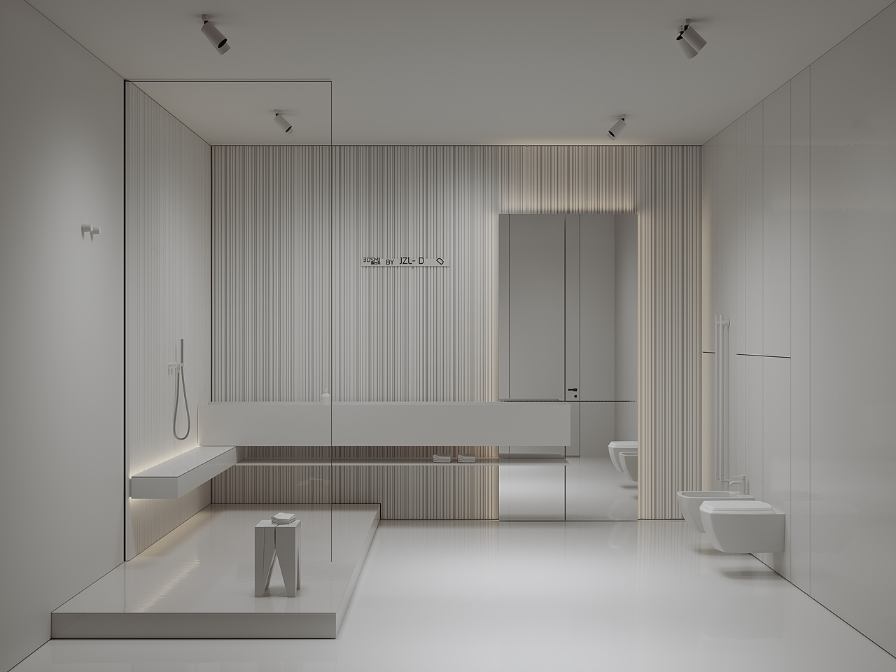 卫浴空间-练习灯光