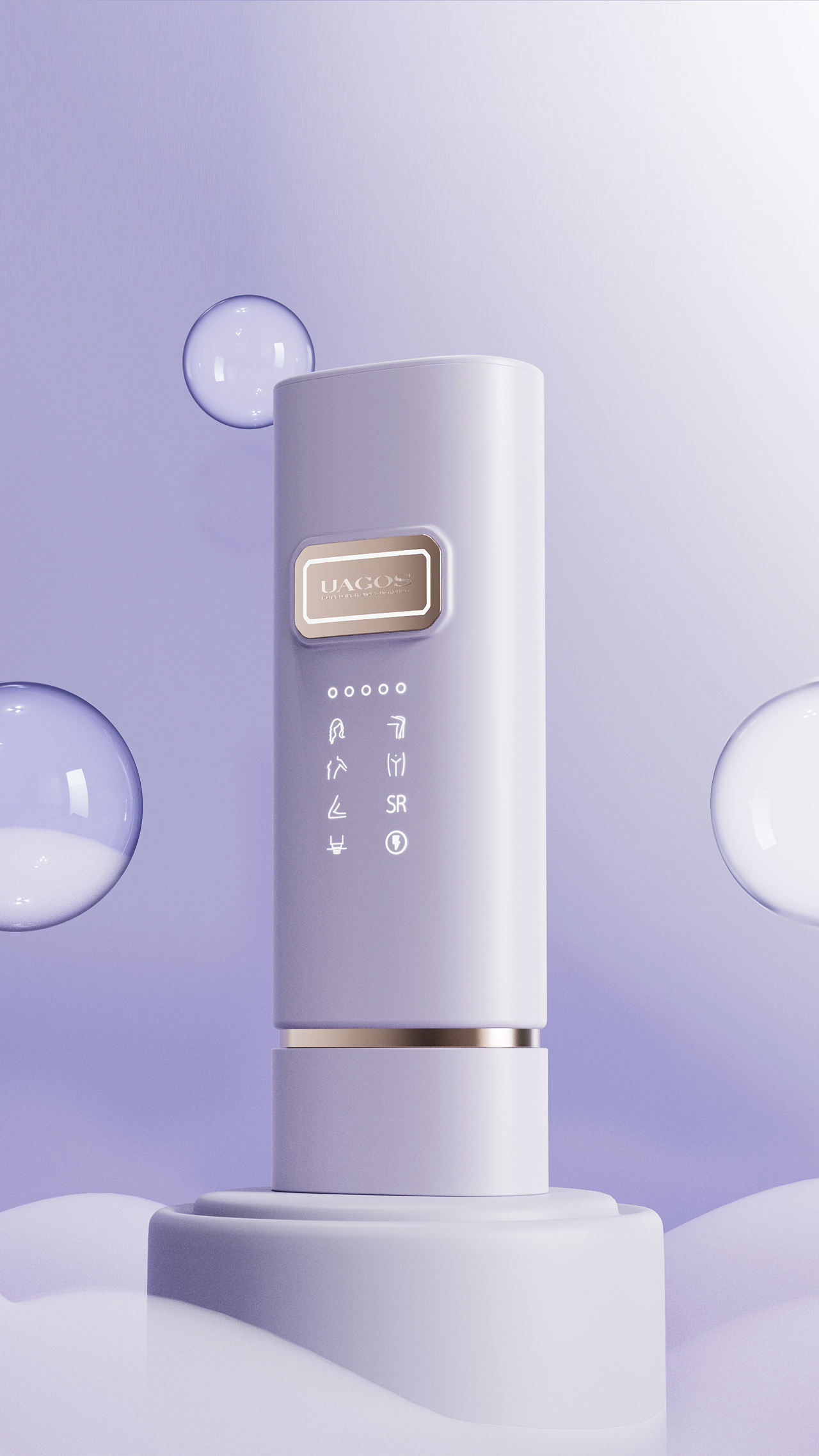 UAGOS脱毛仪（图ZMzIxODk1MzIw） - 生活用品 - 站酷设计师设际邹工业设计原创素材 - 站酷ZCOOL