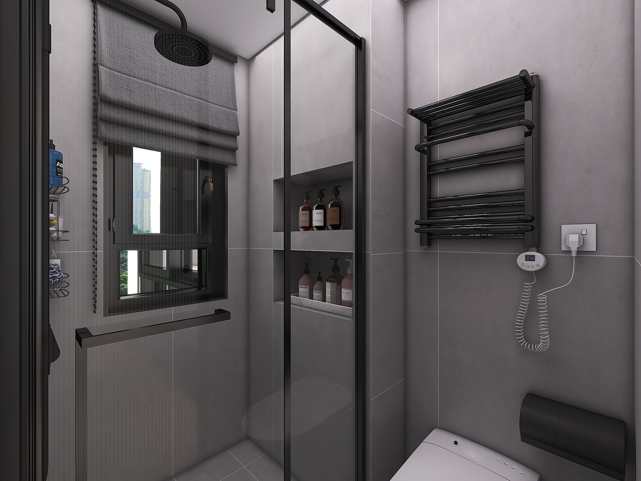 重庆绿地城二期(113平方现代简约四居室)