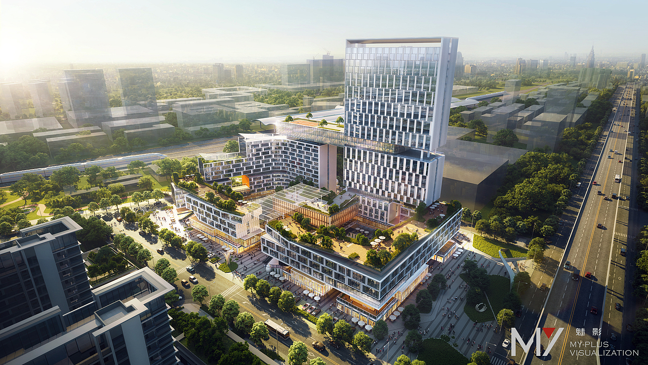 魅影建筑表现（图ZMzA2MTU5NjI0） - 建筑/空间 - 站酷设计师叼香烟的狼原创素材 - 站酷ZCOOL