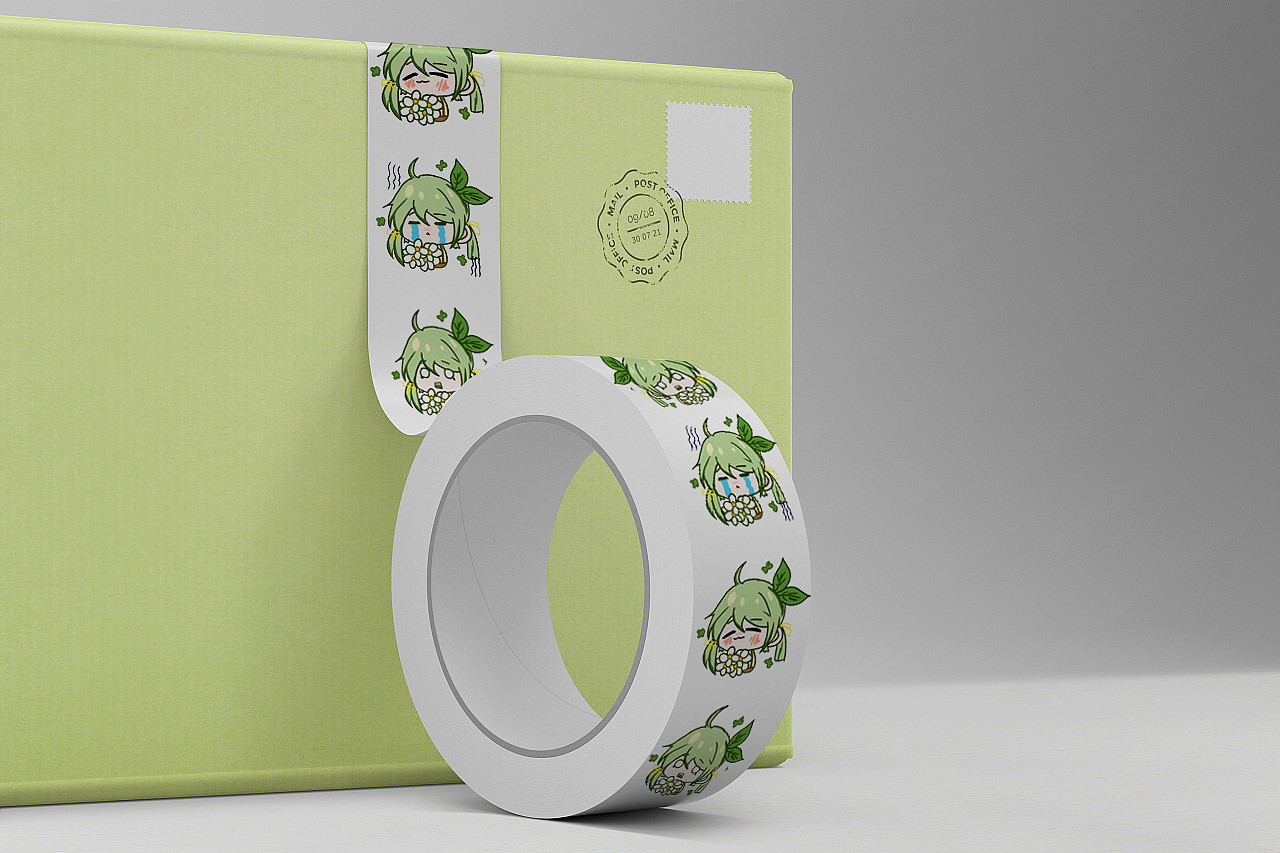 ip设计作业——一叶子品牌ip形象设计（图ZMzI4Nzk3MTY0） - IP形象 - 站酷设计师Yuukoooooo原创素材 - 站酷ZCOOL