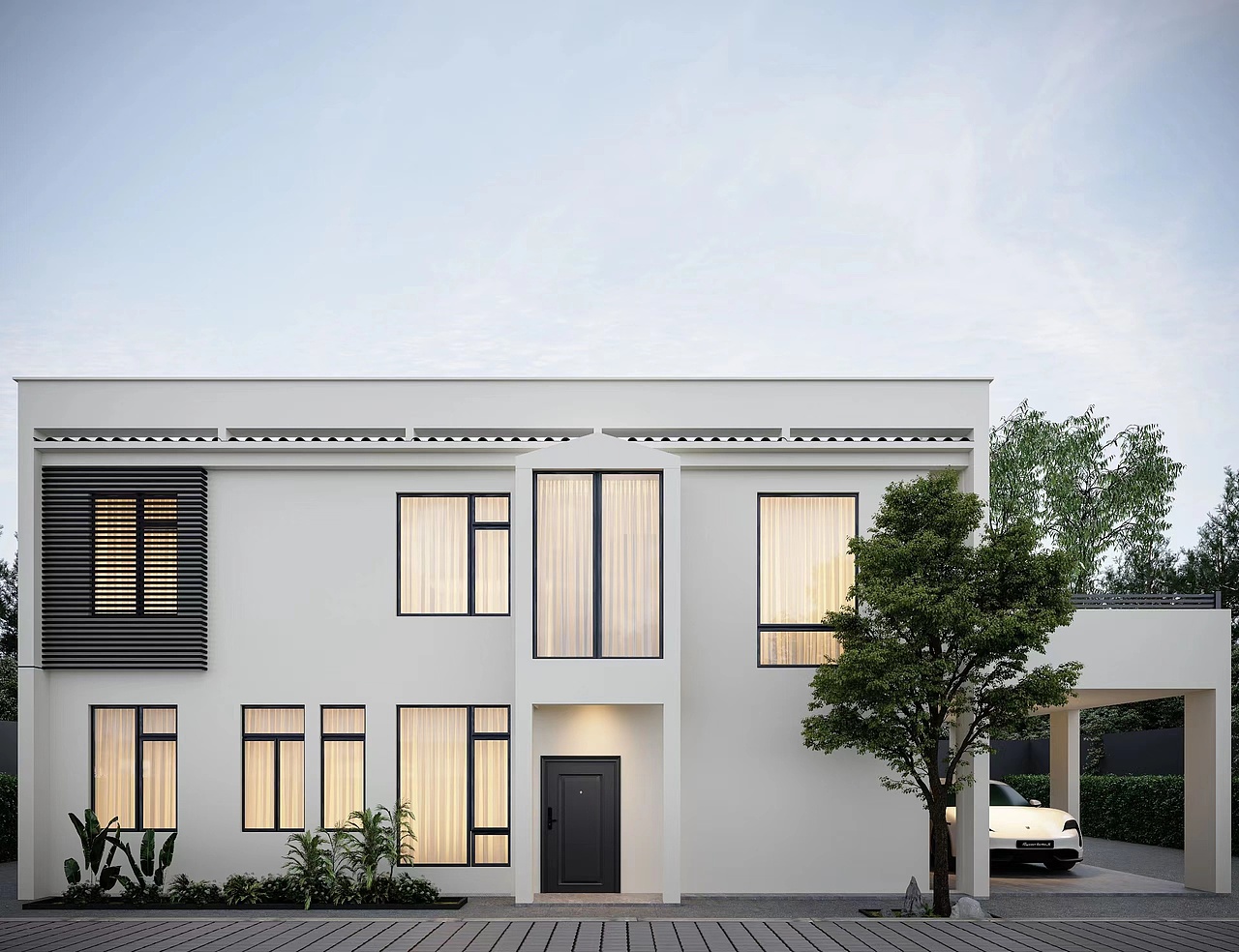 乡村自建别墅就这么设计（图ZMzQ1MzA3Mzg4） - 家装设计 - 站酷设计师一束梨花i原创素材 - 站酷ZCOOL