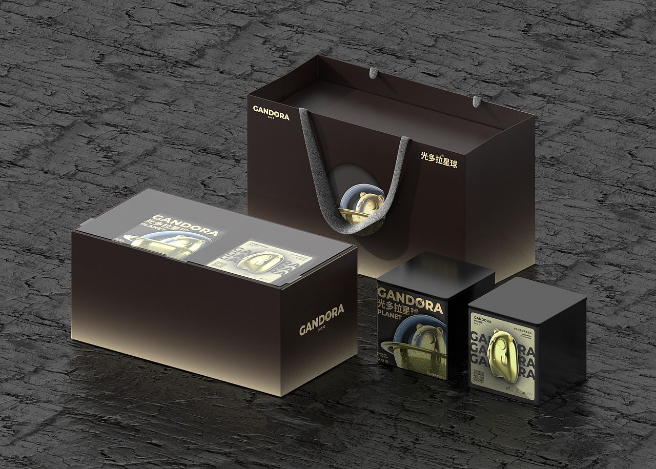 品牌全案设计丨光多拉GANDORA宝盒IP设计丨第二弹