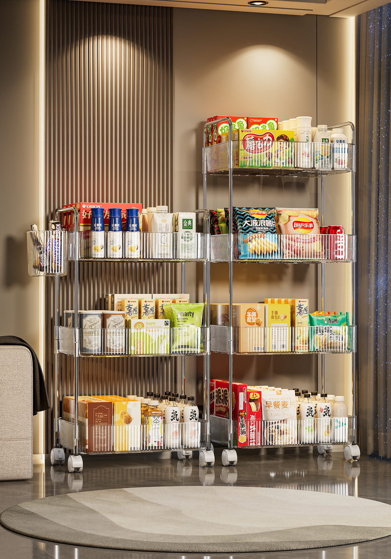 【工作记录】零食收纳架