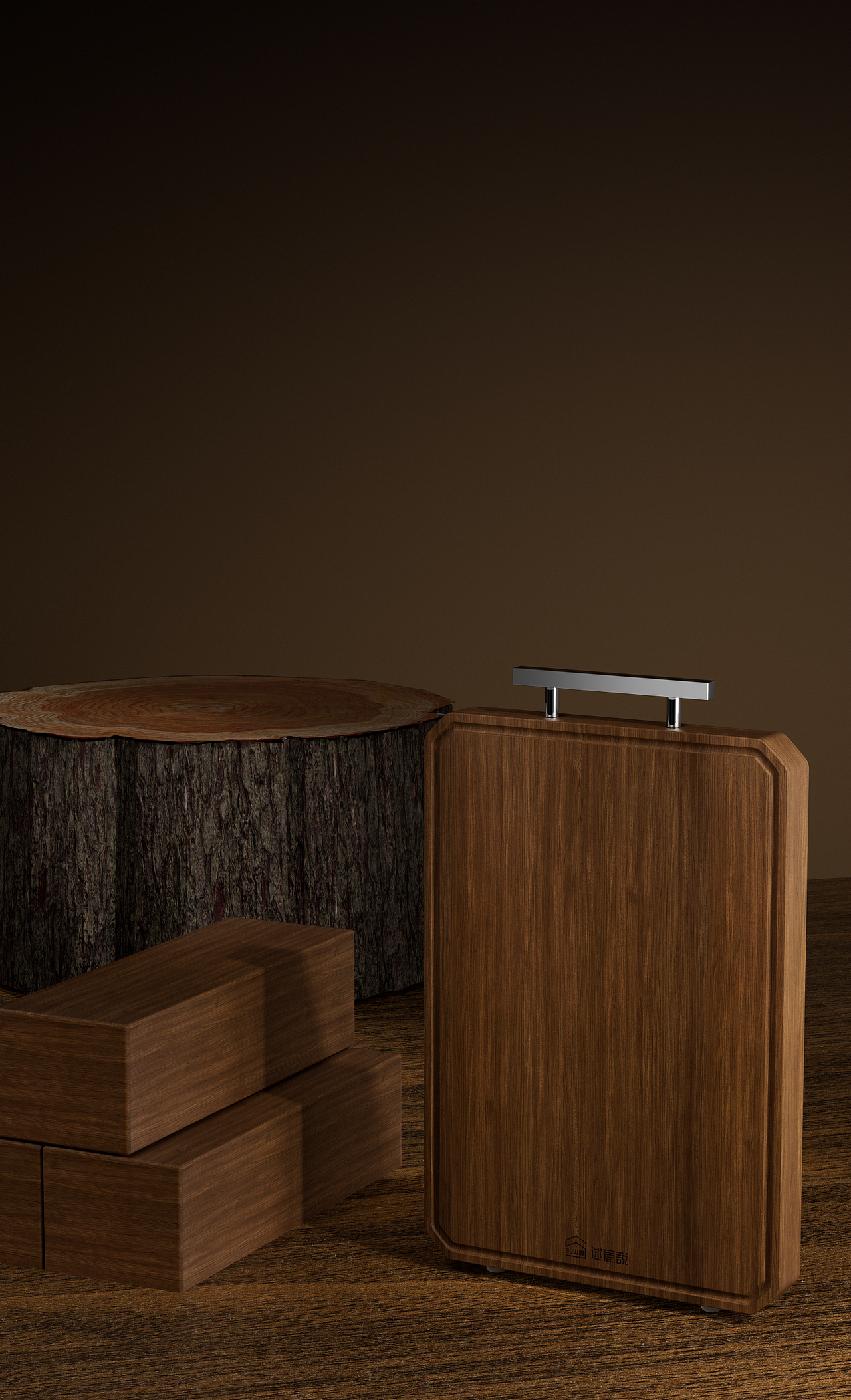 产品渲染/砧板渲染