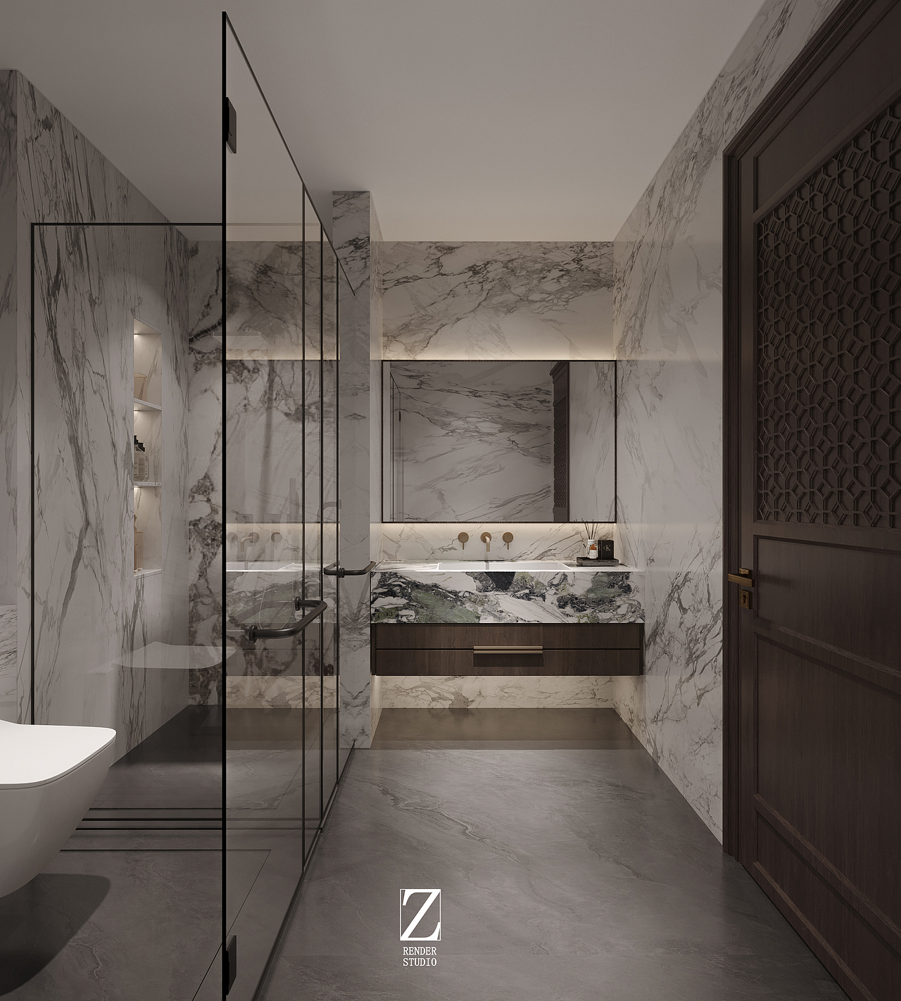 四合院住宅设计表现一