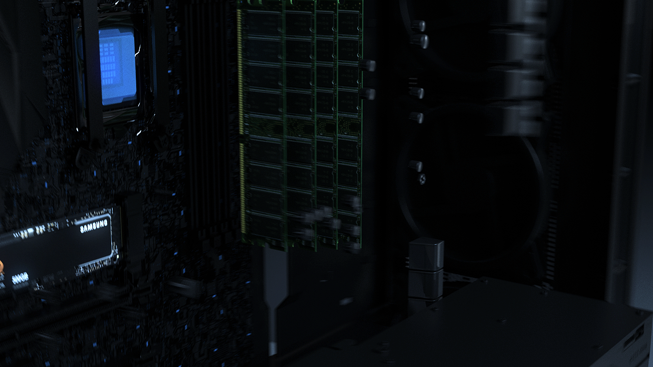 C4D电脑硬件动画