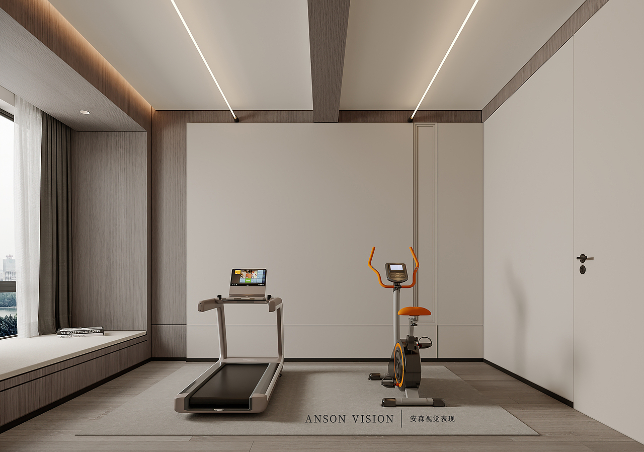 Anson︱枫 现代别墅多空间表现（图ZMzM4MjI4NTI4） - 家装设计 - 站酷设计师Anson安森视觉原创素材 - 站酷ZCOOL