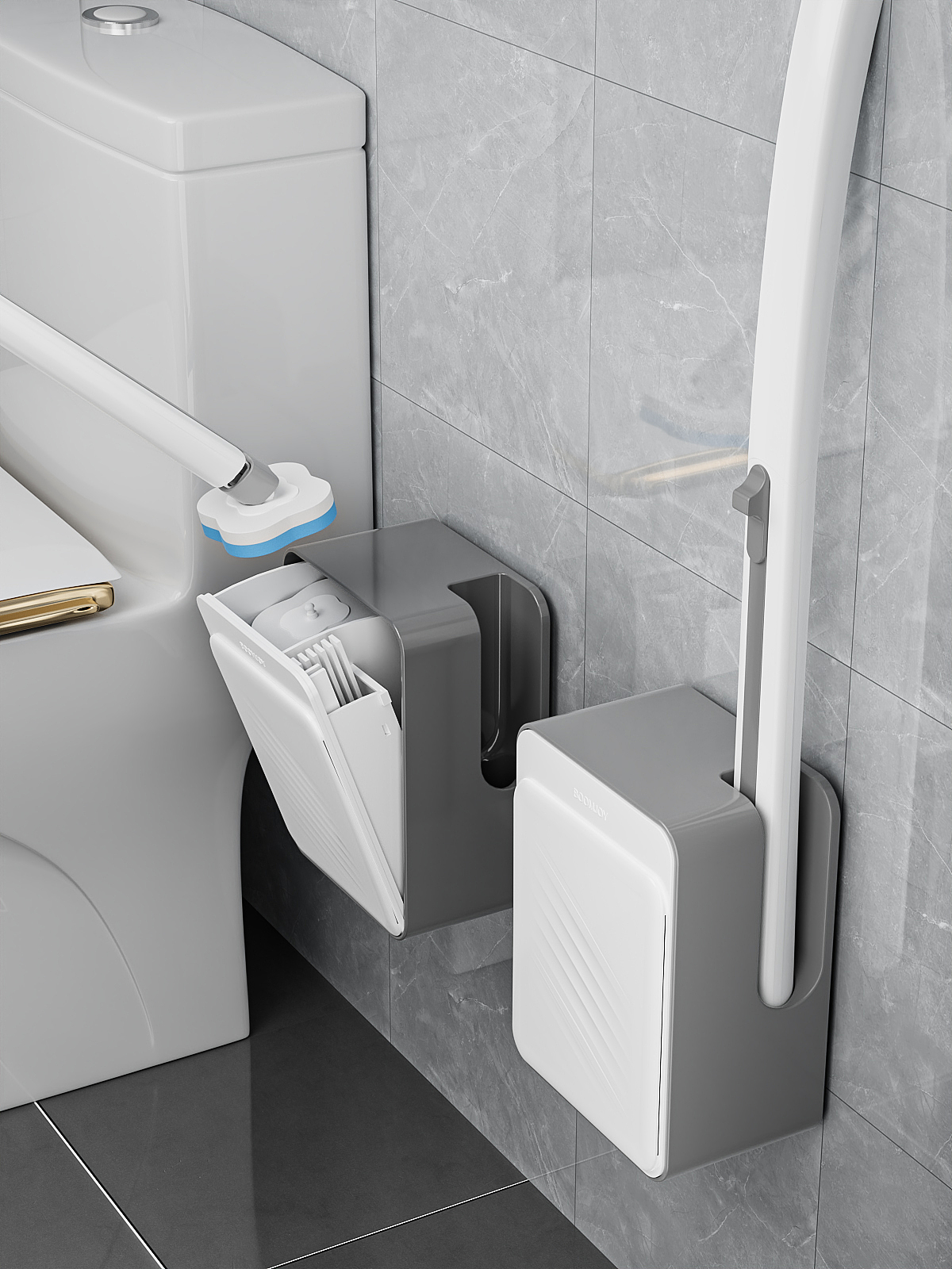 【清洁产品渲染-写实室内场景】