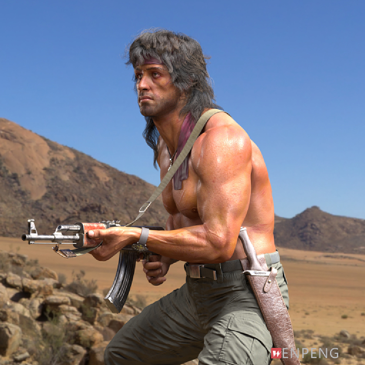 This "John Rambo" Origins Pic Is More Than Just A Picture – It’S A Statement! - 6vab571