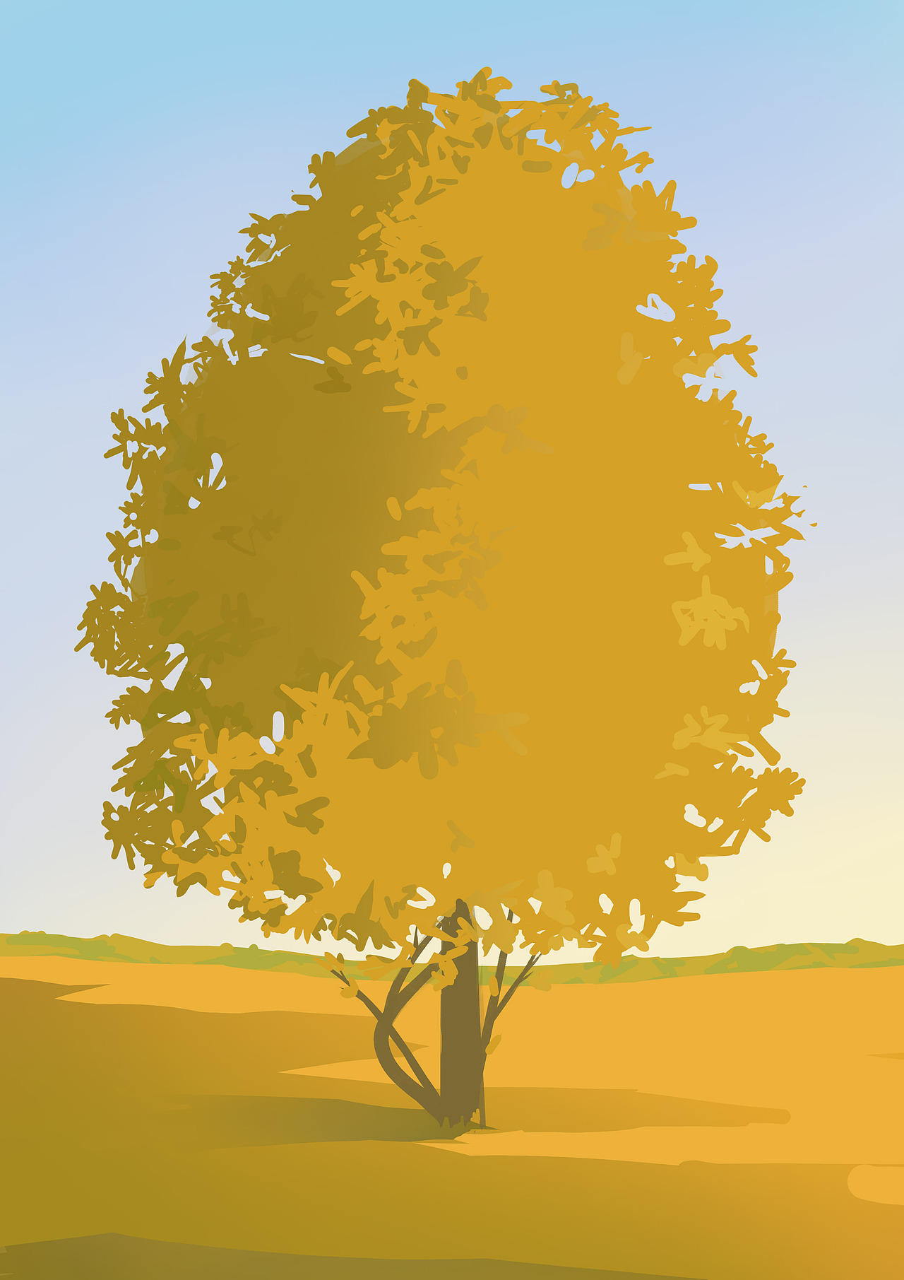 色彩治愈之旅-day06（图ZMzIxMjM1MzY4） - 创作习作 - 站酷设计师咿呀一一原创素材 - 站酷ZCOOL