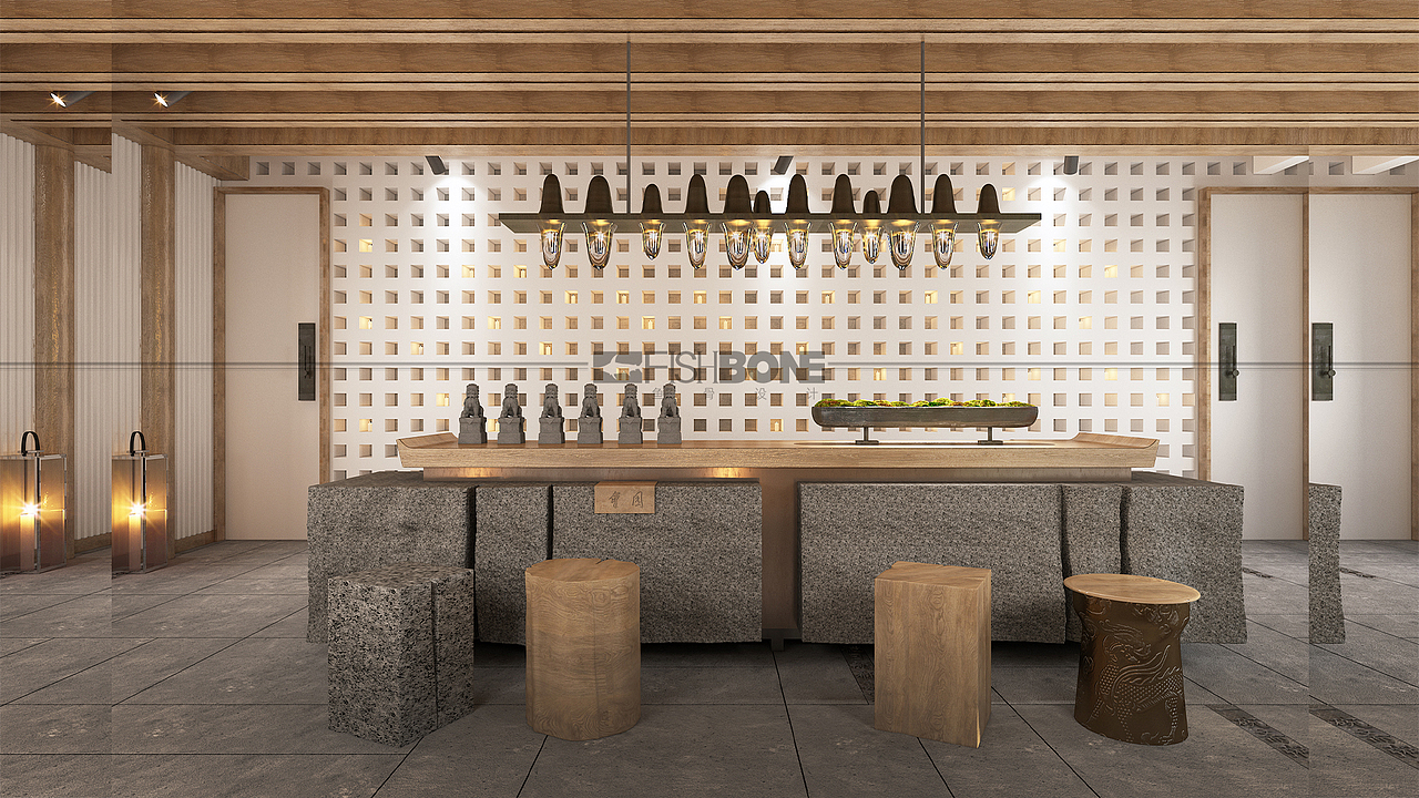 鱼骨设计——会泽会园（图ZMzA1NTIxOTQw） - 酒店餐饮设计 - 站酷设计师鱼骨设计事务所原创素材 - 站酷ZCOOL