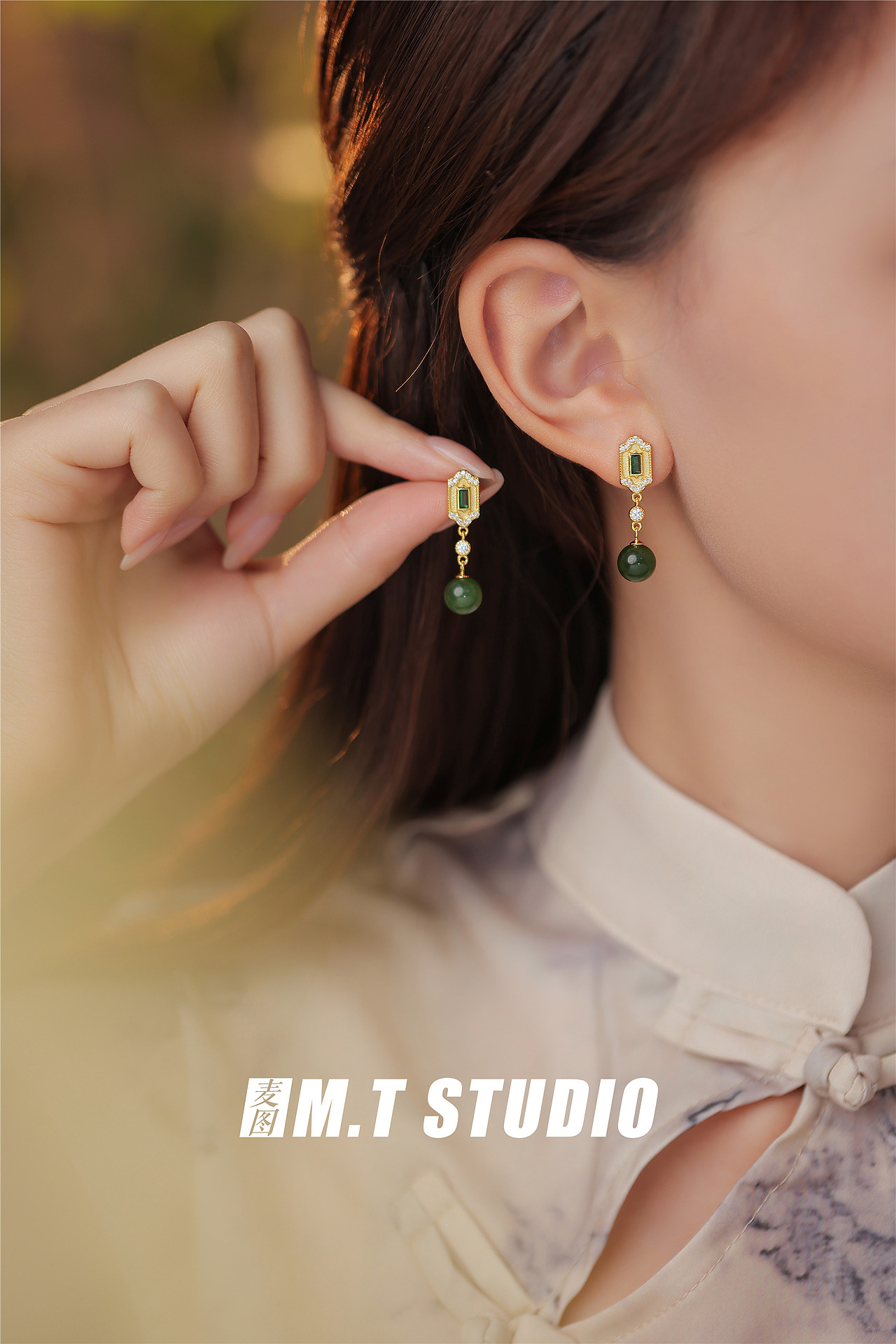 产品摄影 古风饰品无头风模特拍摄 小众饰品耳饰拍照（图ZMzU3NjU5MTMy） - 产品摄影 - 站酷设计师义乌麦图摄影官网原创素材 - 站酷ZCOOL