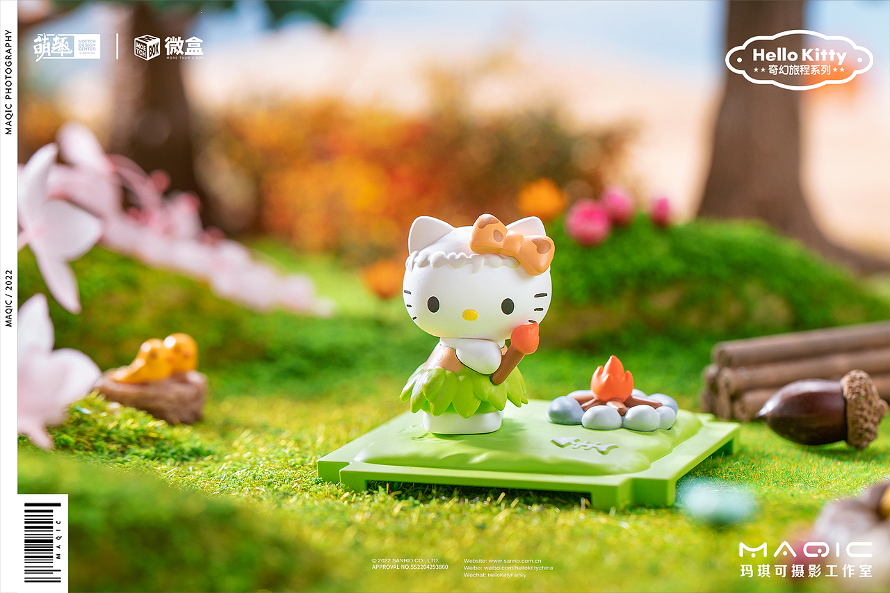 Hello Kitty奇幻旅程系列微盒——潮玩盲盒拍摄