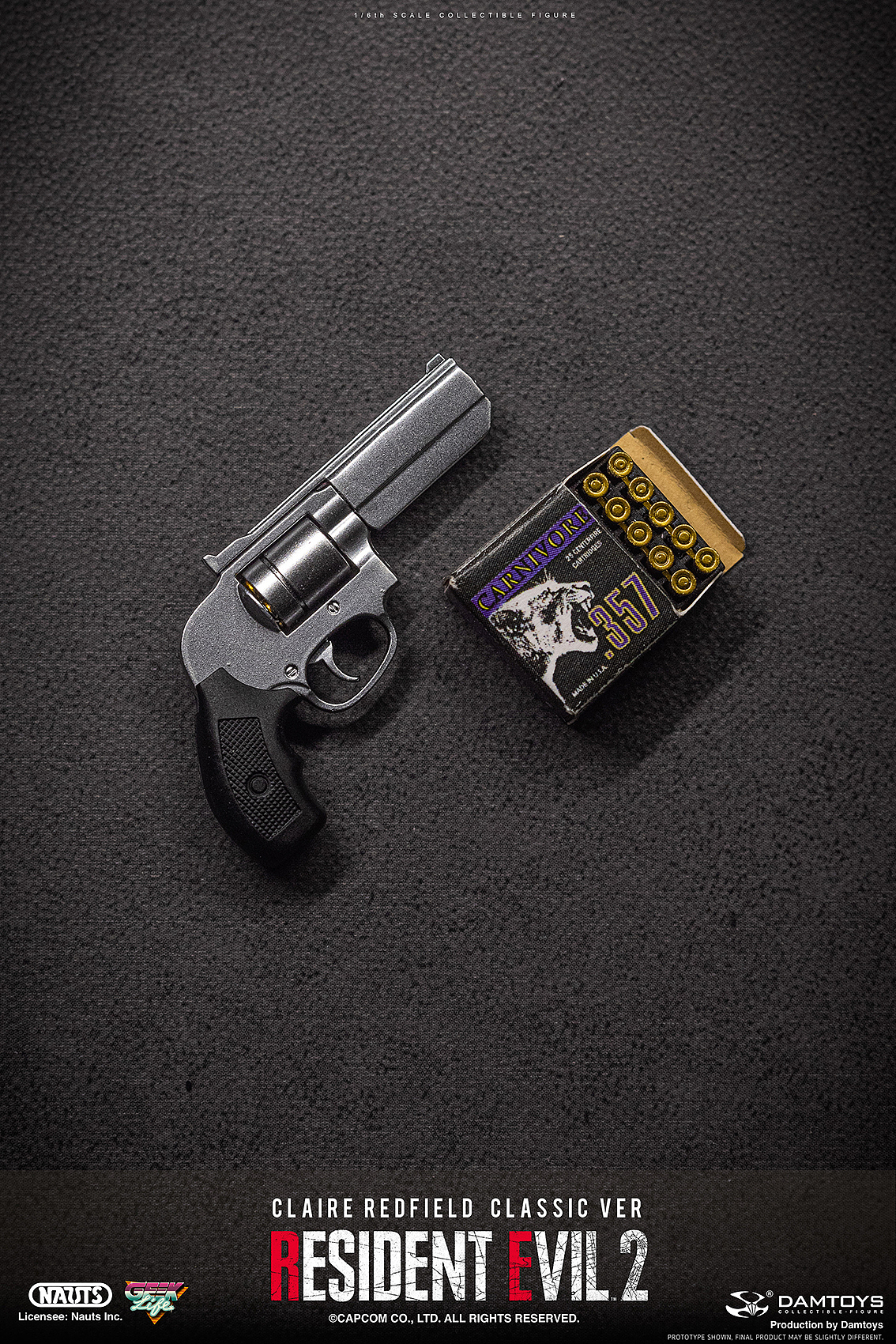 NAUTS x DAMTOYS 1/6《生化危机2》克莱尔·莱德菲尔德