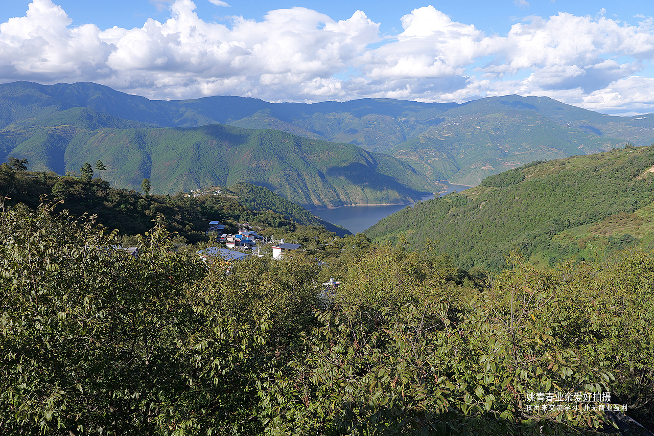云南临沧凤庆县大寺乡澜沧江小湾电站库区姚青春自然风光山水风景2