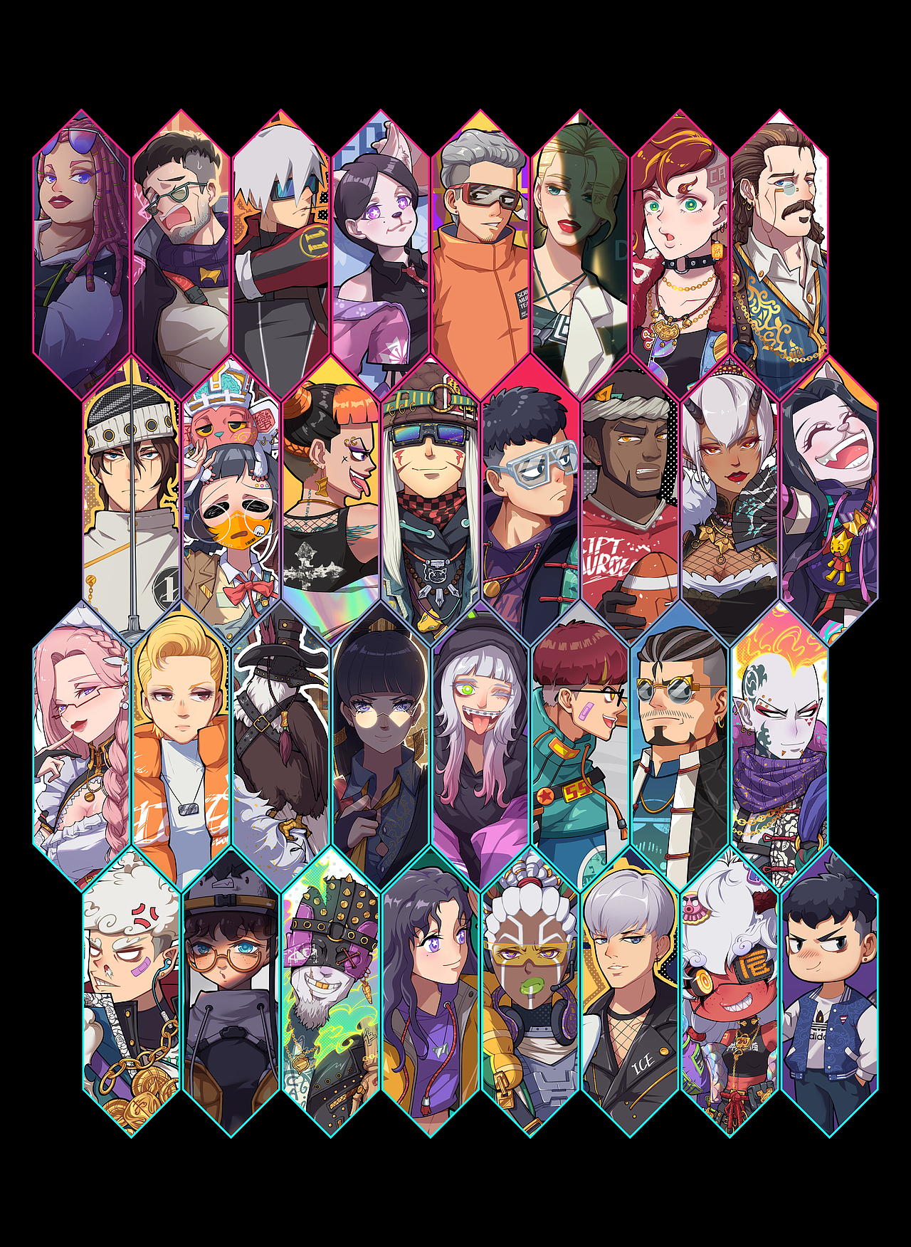 2022,画角色上瘾了