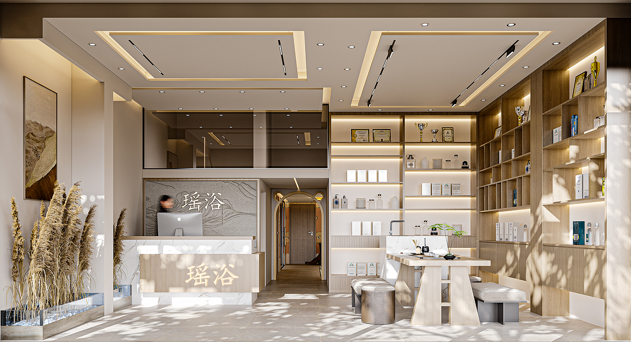 瑶浴（图ZMzI1Mzg5MDQ0） - 商业空间设计 - 站酷设计师原壹视觉原创素材 - 站酷ZCOOL