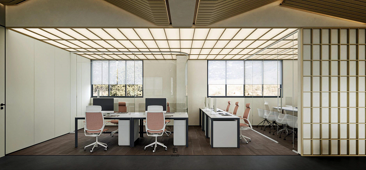 工装办公室设计案例 | 既实用又富有创意的办公空间（图ZMzY1NjI1NjY4） - 其他空间 - 站酷设计师杨桃不酸丶原创素材 - 站酷ZCOOL