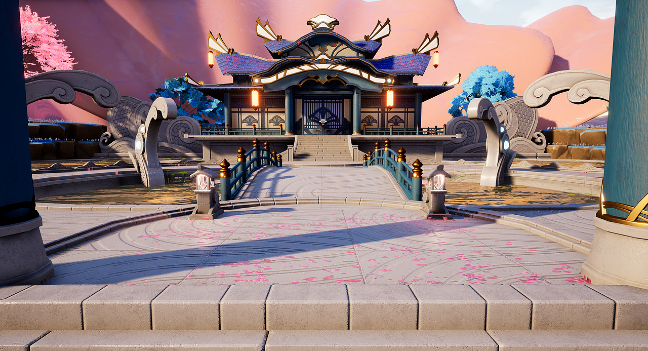 二次元风格化游戏场景（图ZMzA1NTk5NDI4） - 场景 - 站酷设计师夜雨不业余原创素材 - 站酷ZCOOL