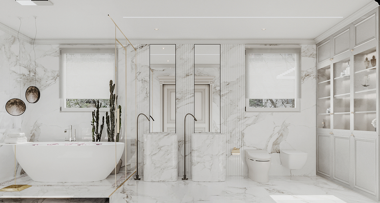 北京•法式轻奢•别墅项目 —奶油侘寂风