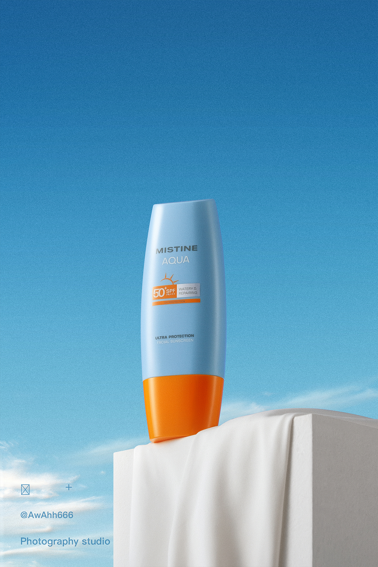 MISTINE小黃帽｜攝影修圖｜防曬攝影 | AwA:)（圖ZMzQxNTcyNzY0） - 產(chǎn)品攝影 - 站酷設(shè)計(jì)師FromAwA原創(chuàng)素材 - 站酷ZCOOL