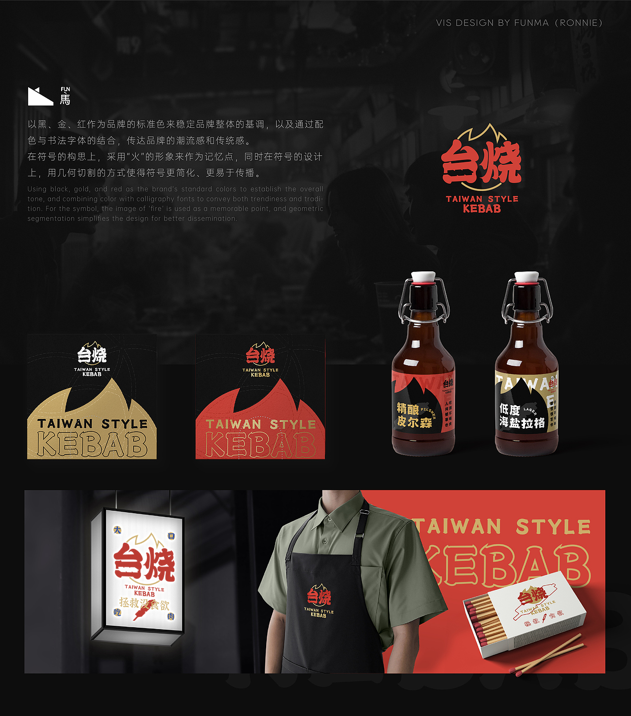 深夜烟火气｜台烧VIS设计（图ZMzY5MTAwNzQ0） - 品牌 - 站酷设计师FUN馬設計原创素材 - 站酷ZCOOL