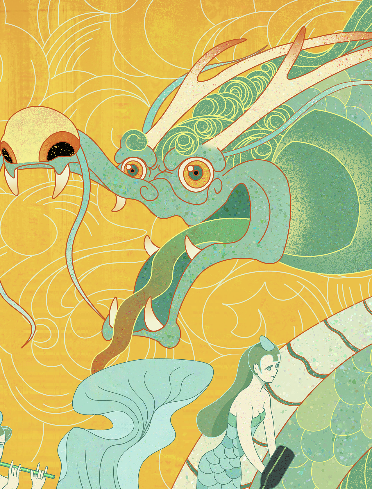 原创红酒品牌插画