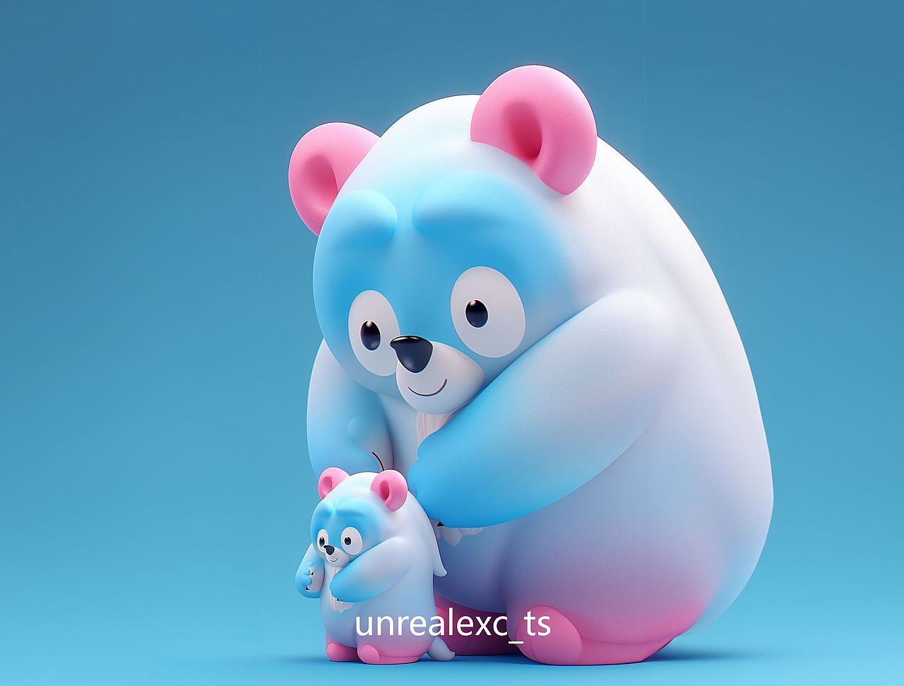 [原创动画]粉粉蓝小熊之爱 系列动画（图ZMzQ2MjI5NjU2） - 动画片 - 站酷设计师Tangsi_EXC原创素材 - 站酷ZCOOL