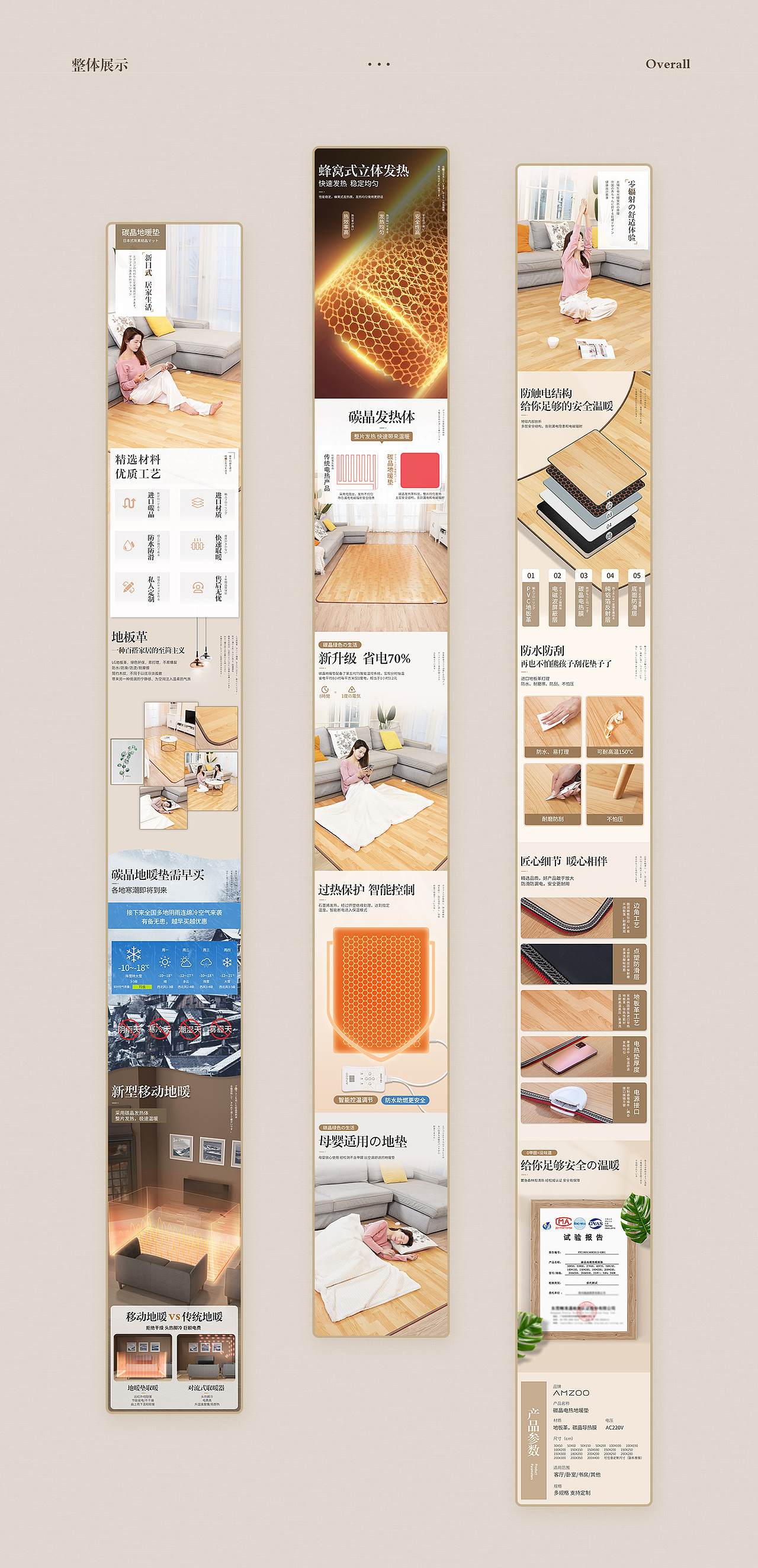 冬季地暖垫详情x2（图ZMzE5NTQzMjA0） - 电商 - 站酷设计师Eee1原创素材 - 站酷ZCOOL
