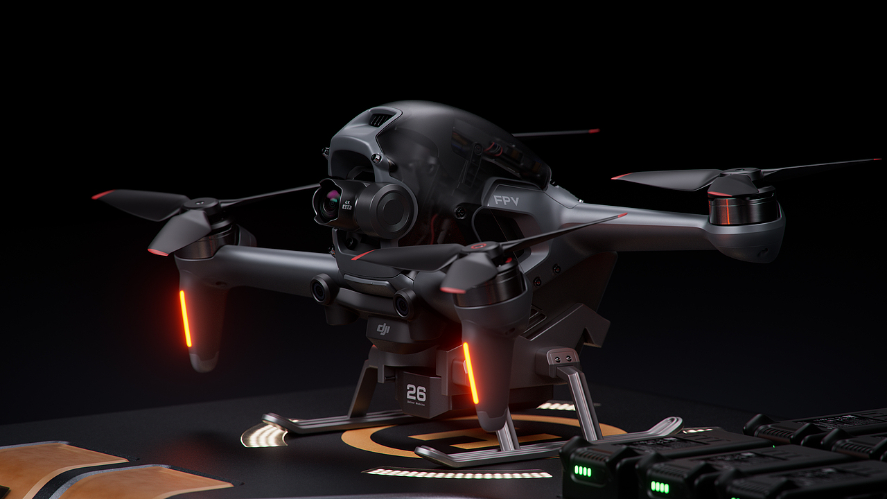 产品表现——DJI FPV Series（图ZMzA2MjI4NzY0） - 产品 - 站酷设计师杰克船长JK原创素材 - 站酷ZCOOL
