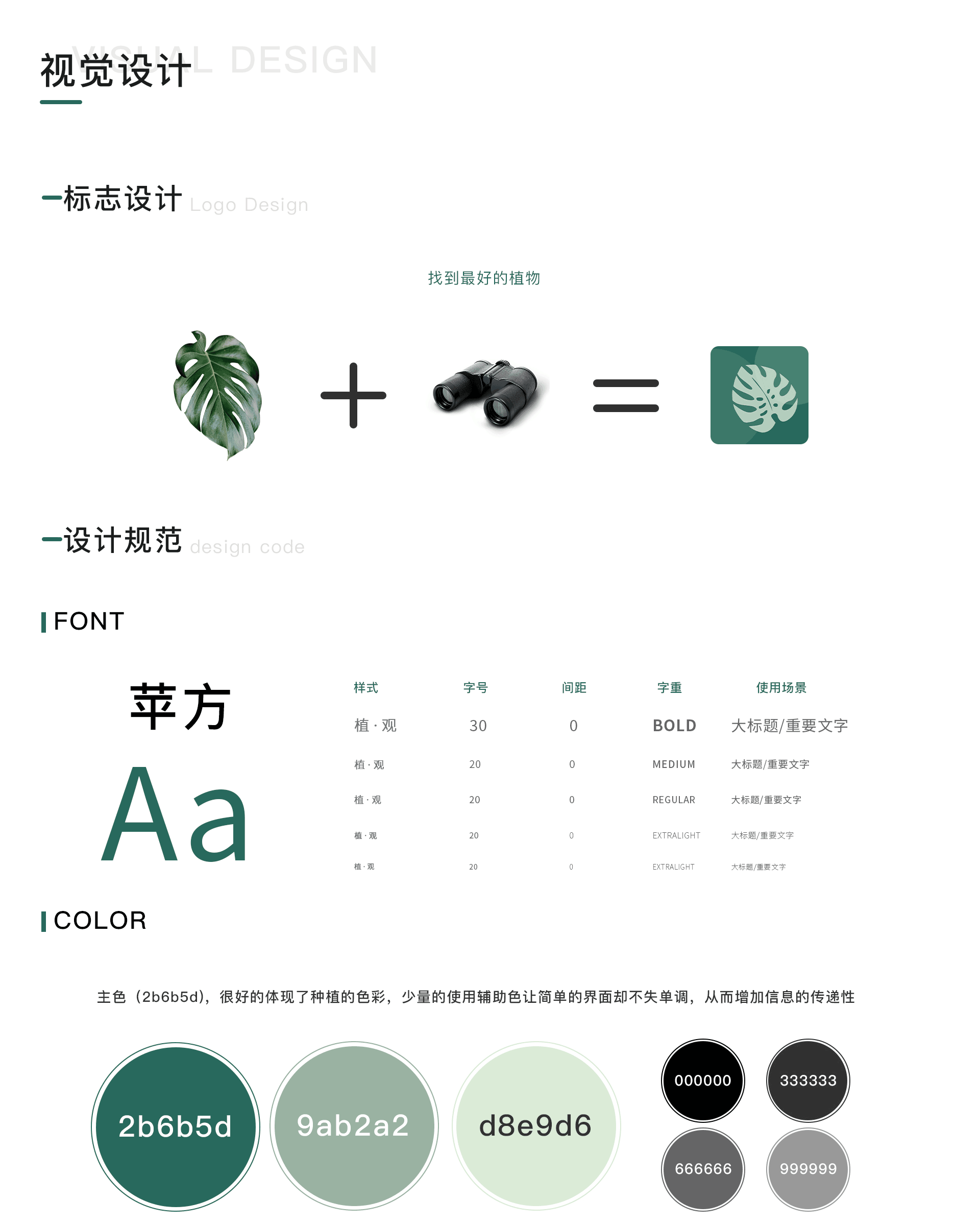 APP设计-植·观（图ZMzM4MDkwNTYw） - APP界面 - 站酷设计师秃头少女一号原创素材 - 站酷ZCOOL