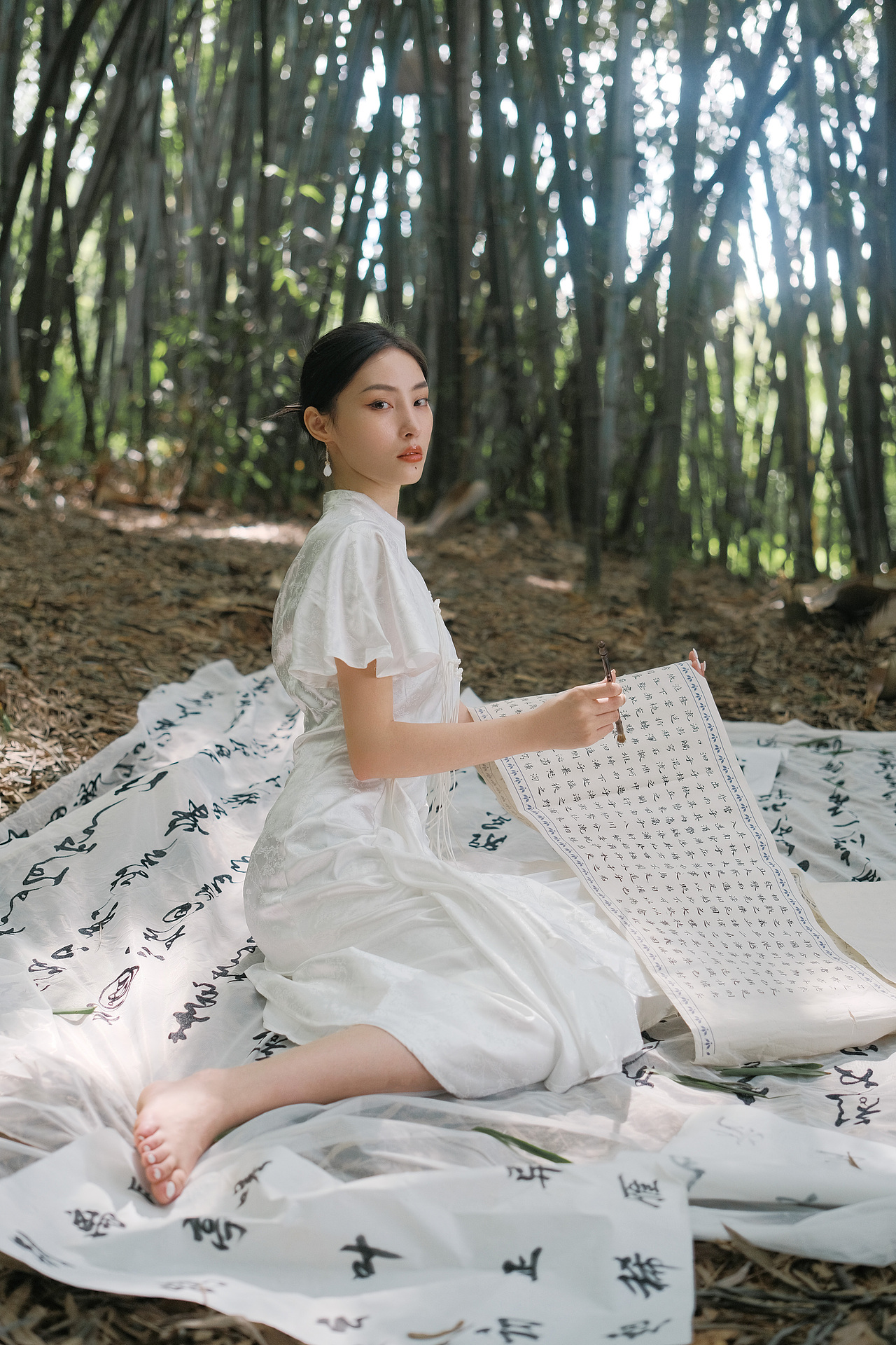 竹林笔墨（图ZMzIxNjE3ODg4） - 人像摄影 - 站酷设计师一梵aloka原创素材 - 站酷ZCOOL