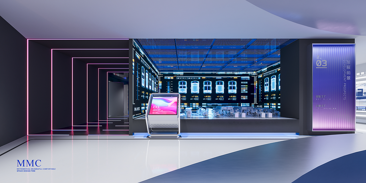 某汽车电子企业展厅（图ZMzU0MzAxMjAw） - 展陈设计 - 站酷设计师MMC锐原创素材 - 站酷ZCOOL