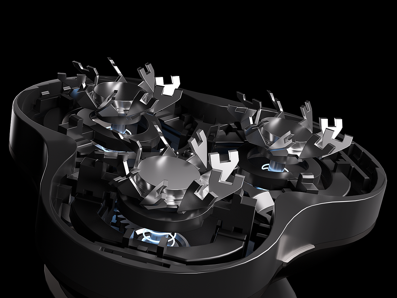 dynacare | 金属智能剃须刀