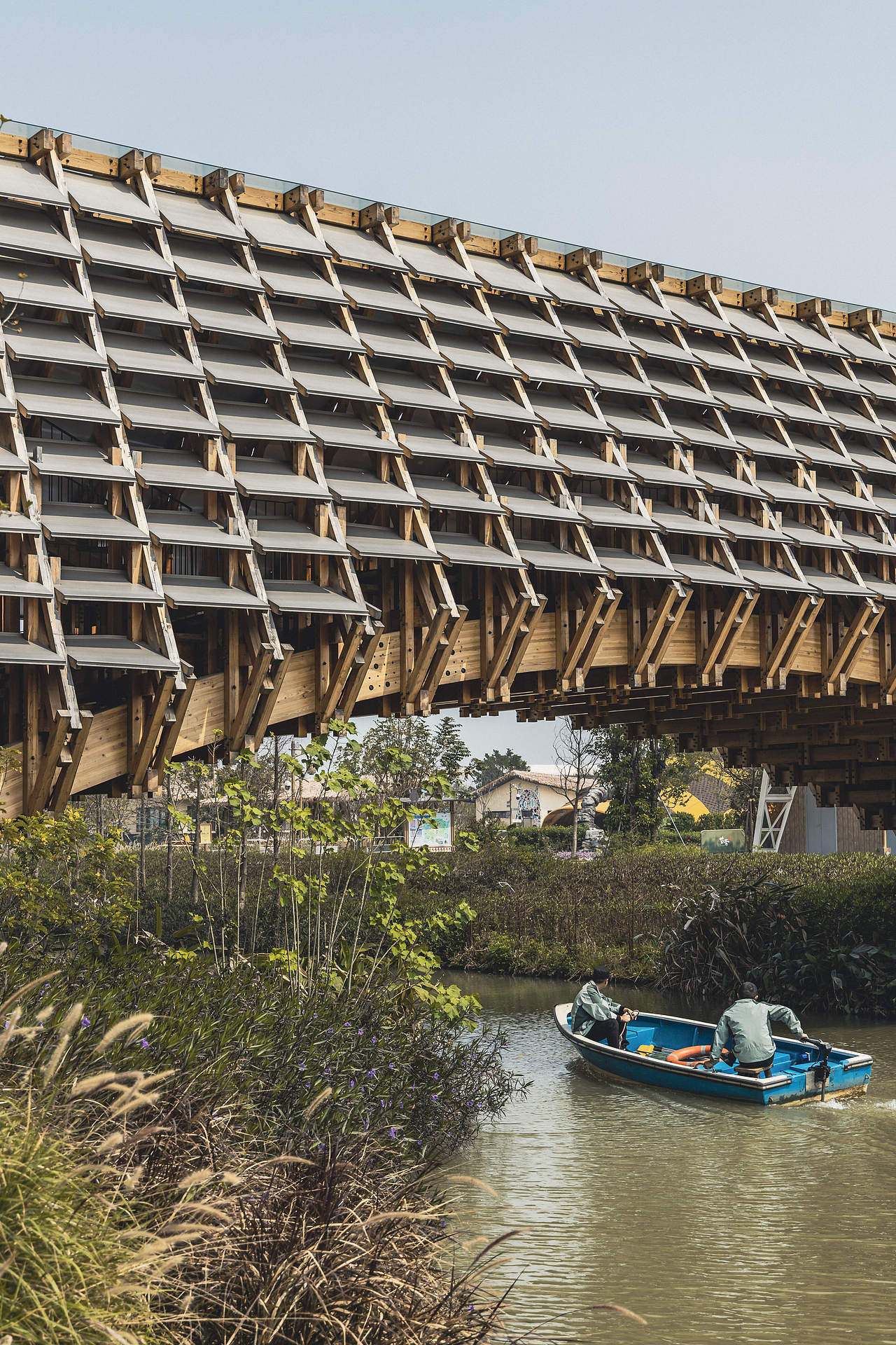 【建筑摄影】佛山古劳水乡木桥