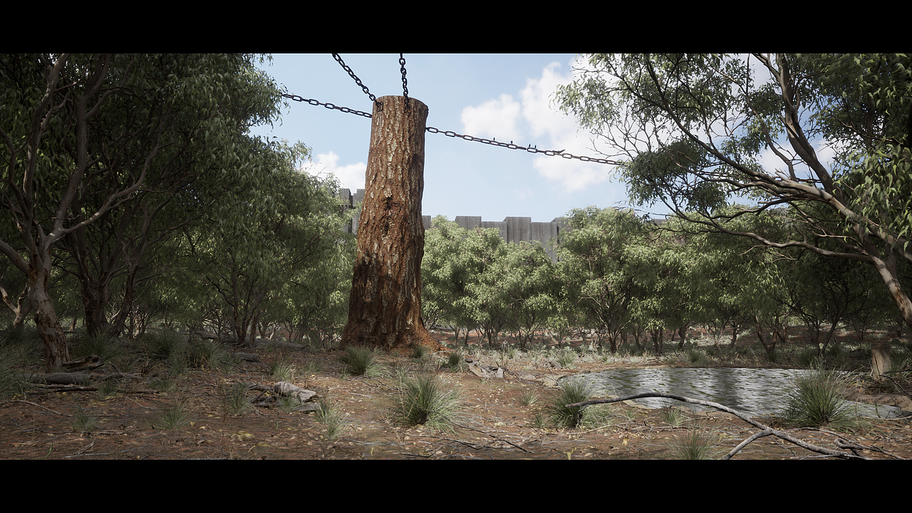 场景/建模：移动迷宫