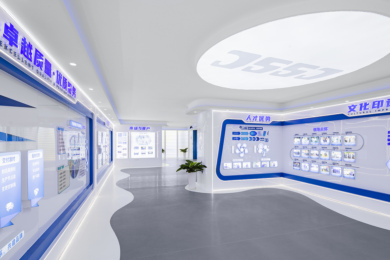 青岛中船发动机有限公司 展厅摄影