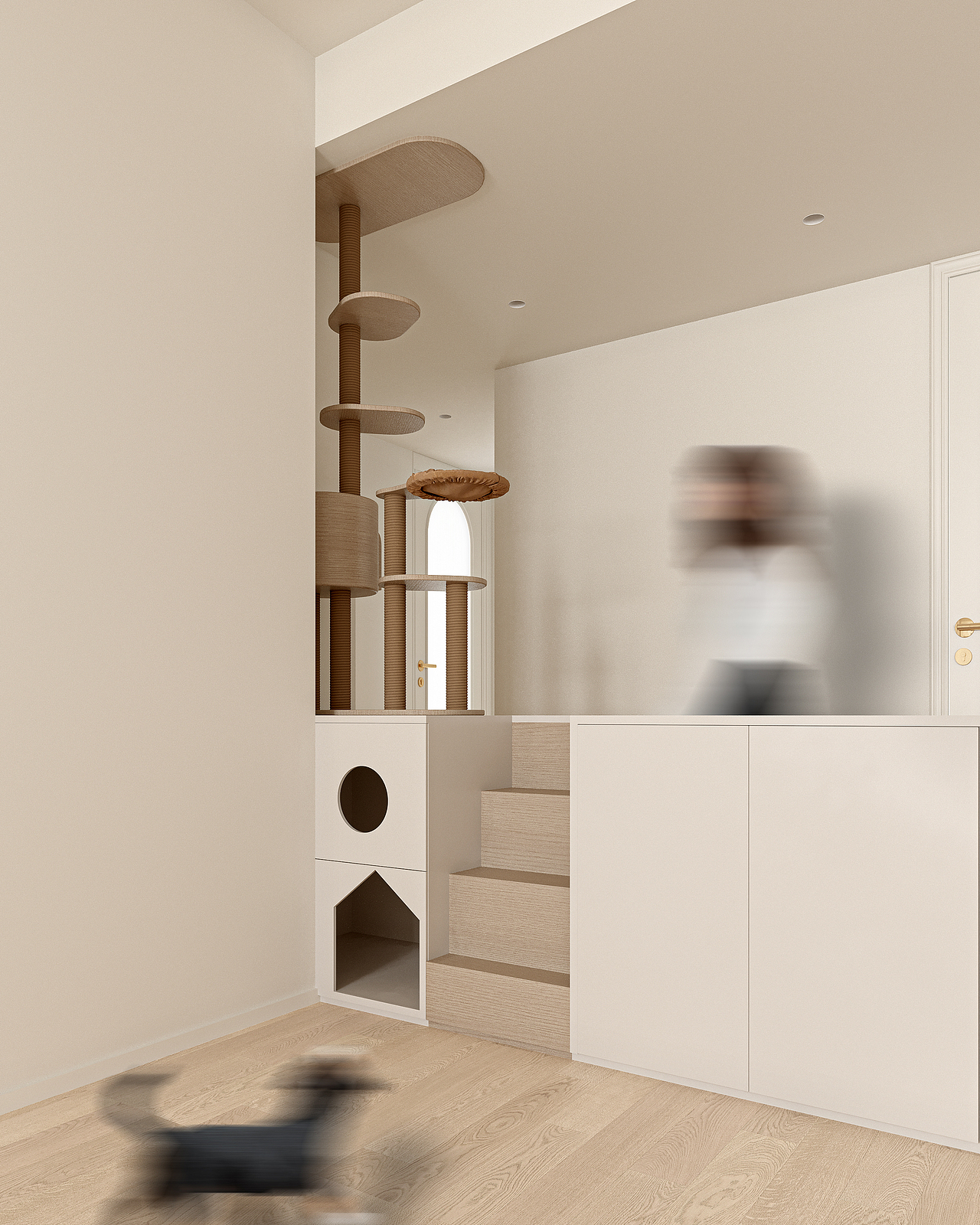 周笙笙全案设计 | 149m²90后夫妇加一只猫的家居空间