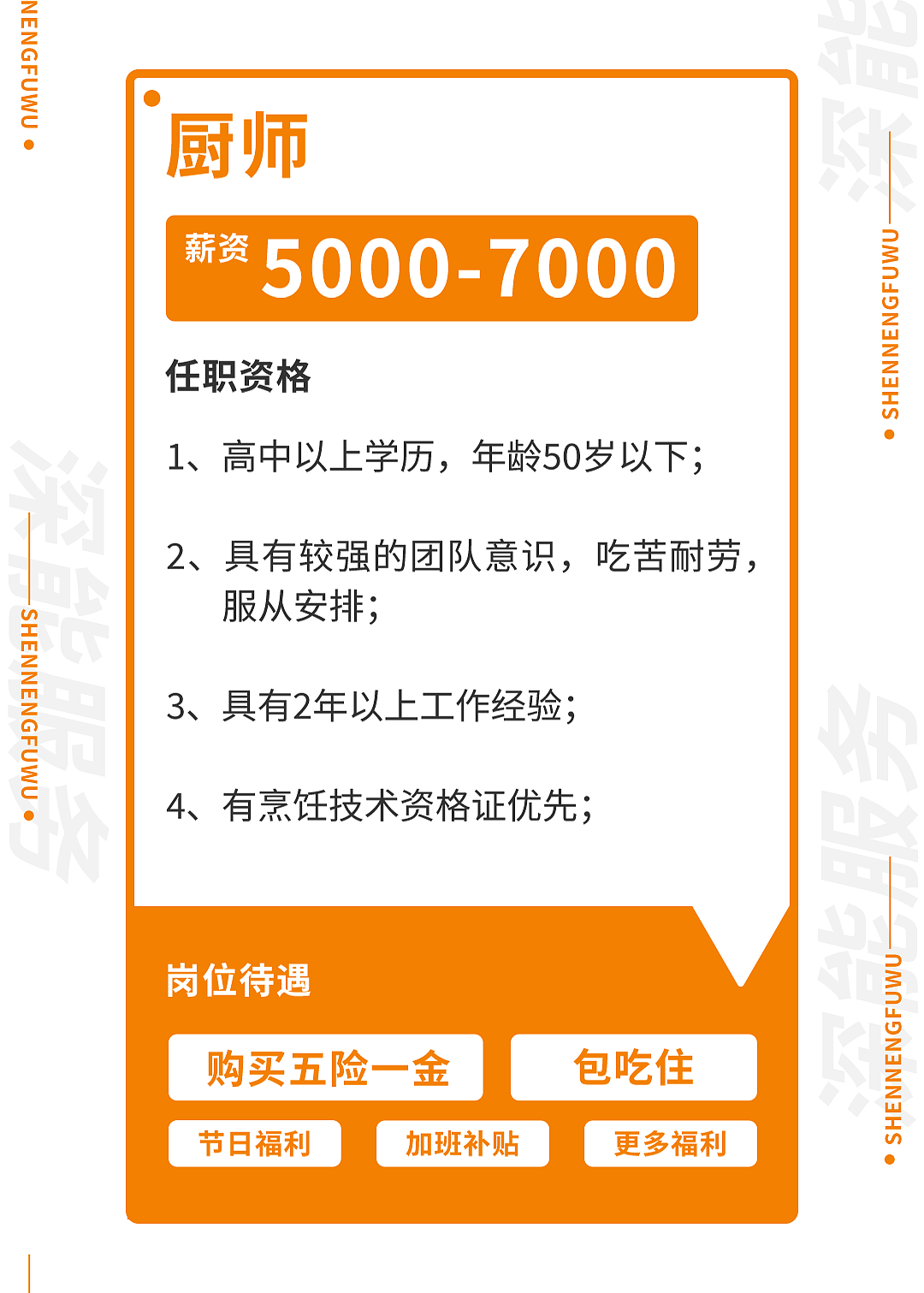 【长图设计】——深能服务招聘（图ZMzI1OTE0Njg0） - 其他平面 - 站酷设计师取经中的小胖子原创素材 - 站酷ZCOOL