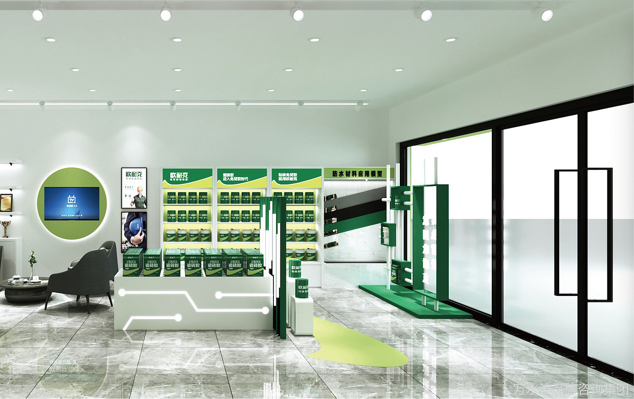 瓷砖胶SI店面设计（图ZMzIxNTQ0NjA4） - 其他空间 - 站酷设计师万水波咨询原创素材 - 站酷ZCOOL