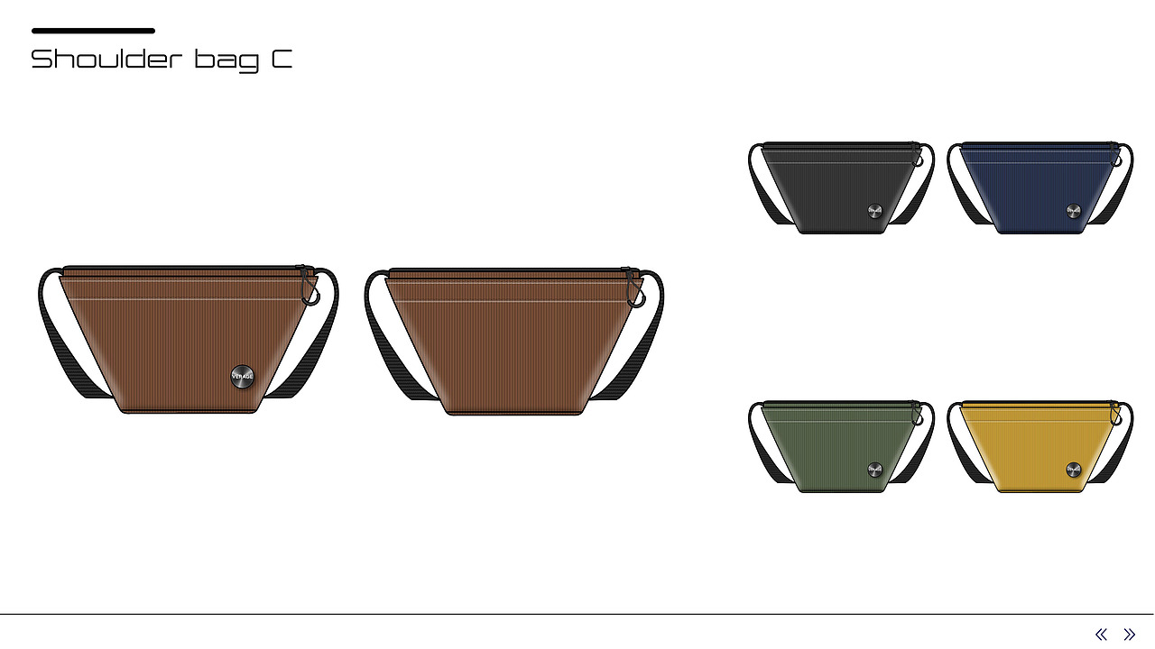 复古唱片通勤包袋设计