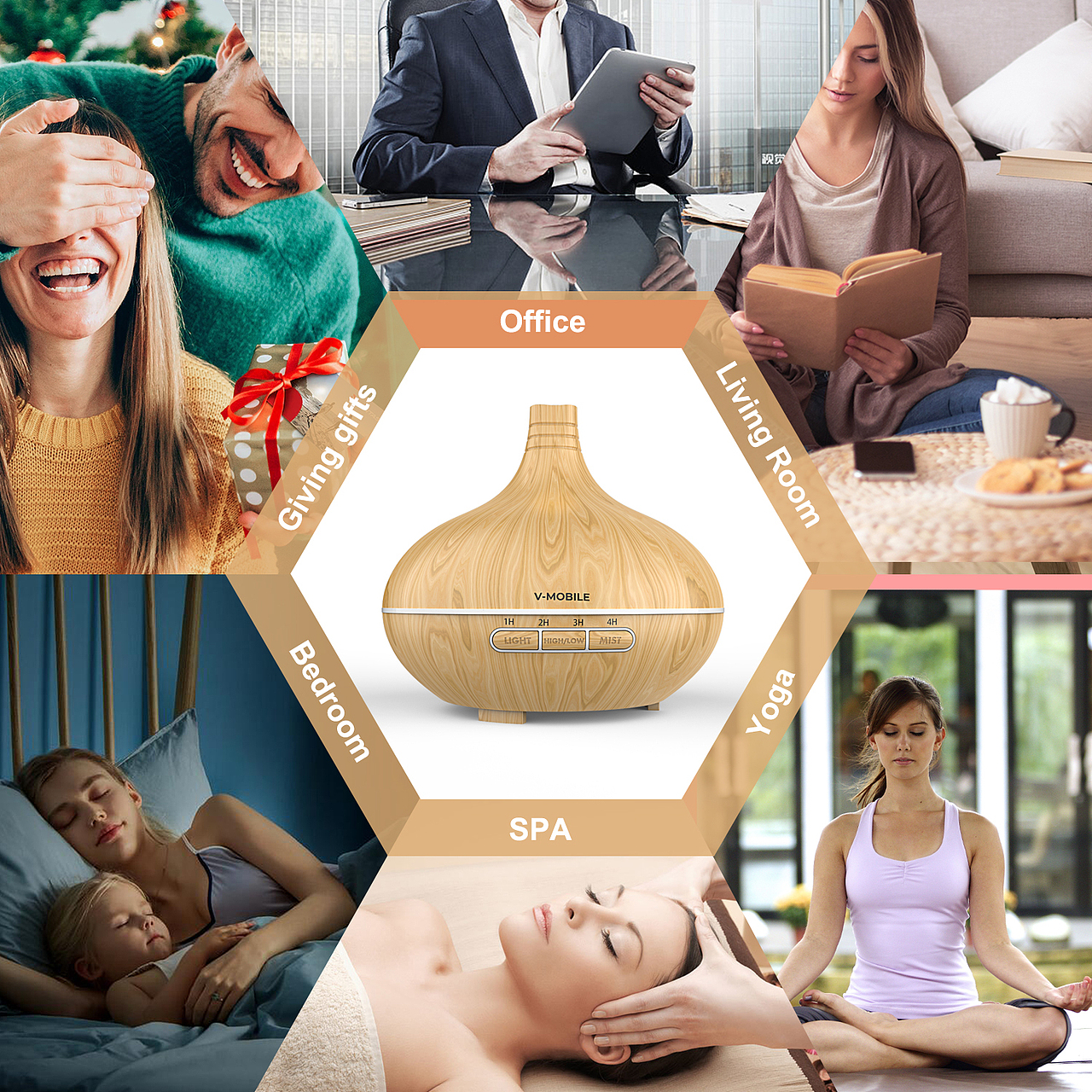 加湿器香薰器亚马逊主附图