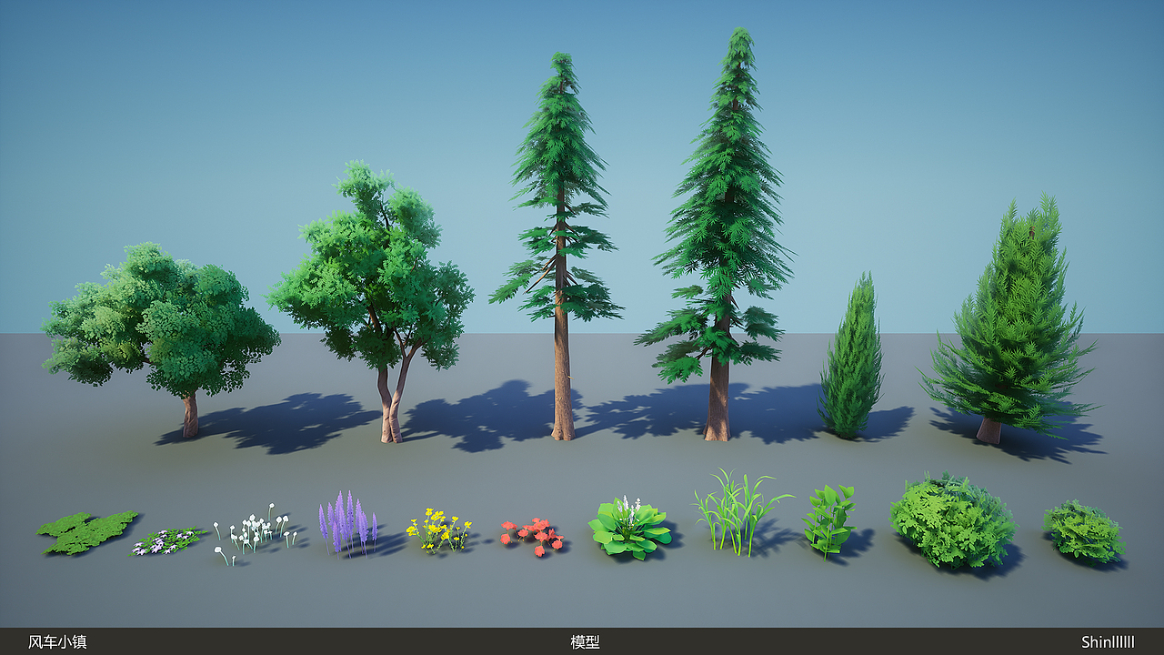【虚幻5】风格化小世界—风车小镇（图ZMzI5NDU0Nzgw） - 场景 - 站酷设计师Shinllllll原创素材 - 站酷ZCOOL
