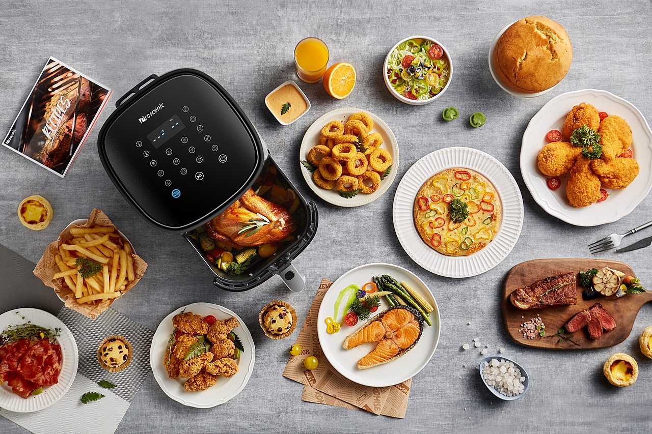 T22空气炸锅全案包装落地