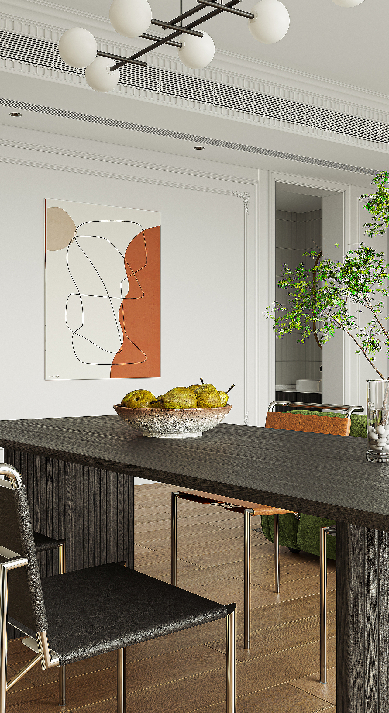 UU空间设计:简约法式的浪漫