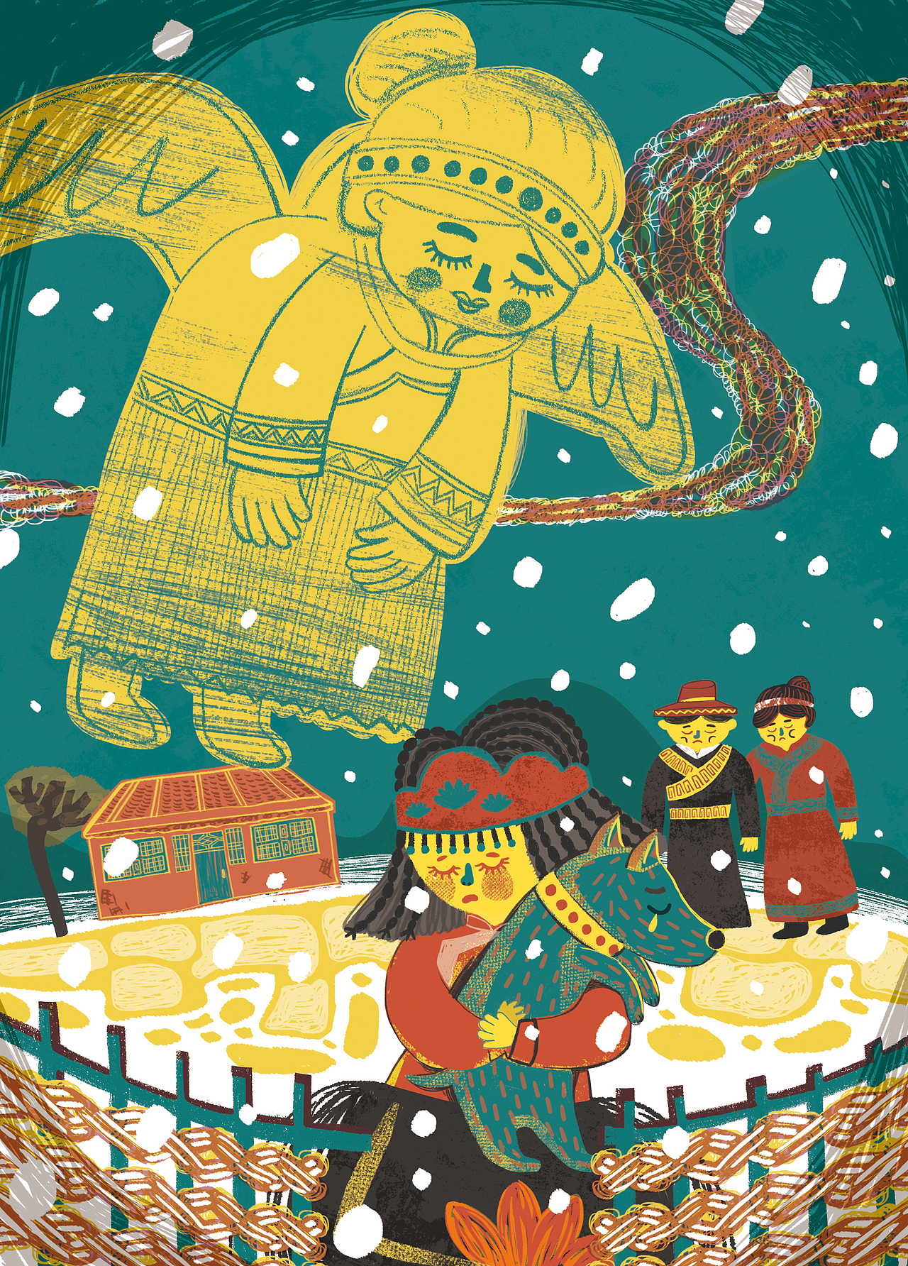 哈尼卡童话插图（已出版）（图ZMzA2NzU4MjYw） - 商业插画 - 站酷设计师杨什么宁原创素材 - 站酷ZCOOL