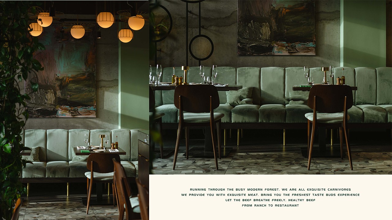 PASTURELAND&食光｜牛排西餐厅｜品牌VI设计（图ZMzE4NTM3NTk2） - 品牌 - 站酷设计师GGDou原创素材 - 站酷ZCOOL